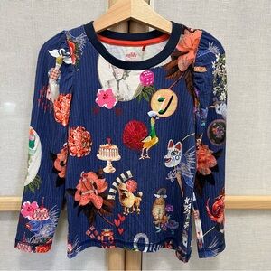 Oilily Girls Tuin T-shirt Size 5Y